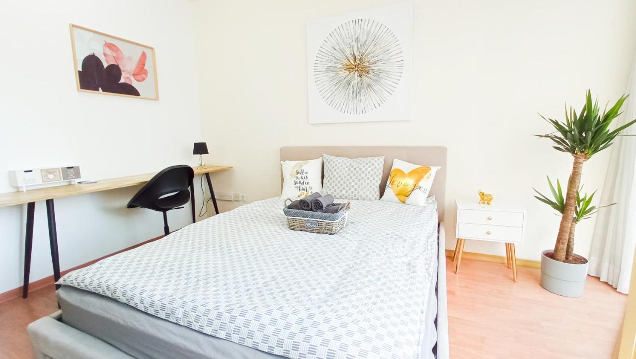 1A Beach & Business Apartment In The City Center! ลาร์นาคา ภายนอก รูปภาพ